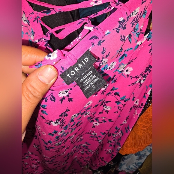 Like New Torrid 2x Lace Up Back Tank top - Picture 4 of 5